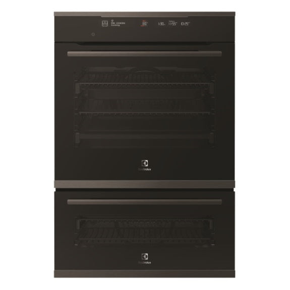 Electrolux 60cm Electric Duo Oven - Dark Stainless Steel