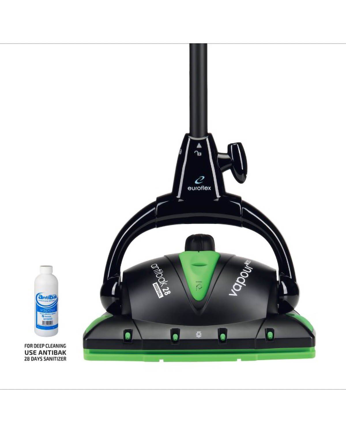 Euroflex 1200W Vapour M3S Sanitising Floor Steam Cleaner with Antibak