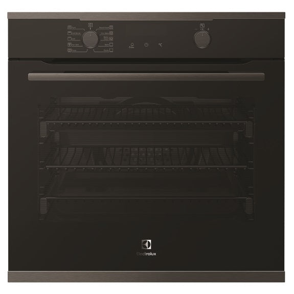 Electrolux 60cm Multifunction Pyrolytic Oven - Dark Stainless Steel