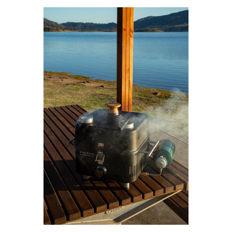 Everdure Pro Flame 360 Hooded Gas Portable BBQ