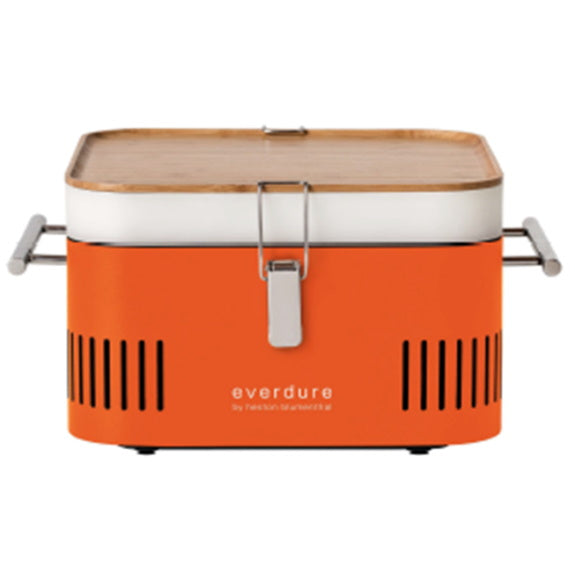 Everdure Heston Blumenthal Cube Portable BBQ - Orange