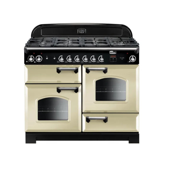 Falcon Classic 110cm Gas Cooker - Cream and Chrome