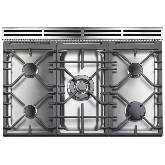 Falcon Elise 90cm Dual Fuel Cooker - Mineral Green & Chrome