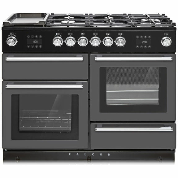 Falcon Nexus 110cm Freestanding Cooker - Slate and Chrome