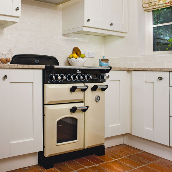 Falcon 90cm Classic Dual Fuel Cooker - Cream & Chrome