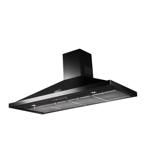 FALCON CANOPY RANGEHOOD BLACK 110cm