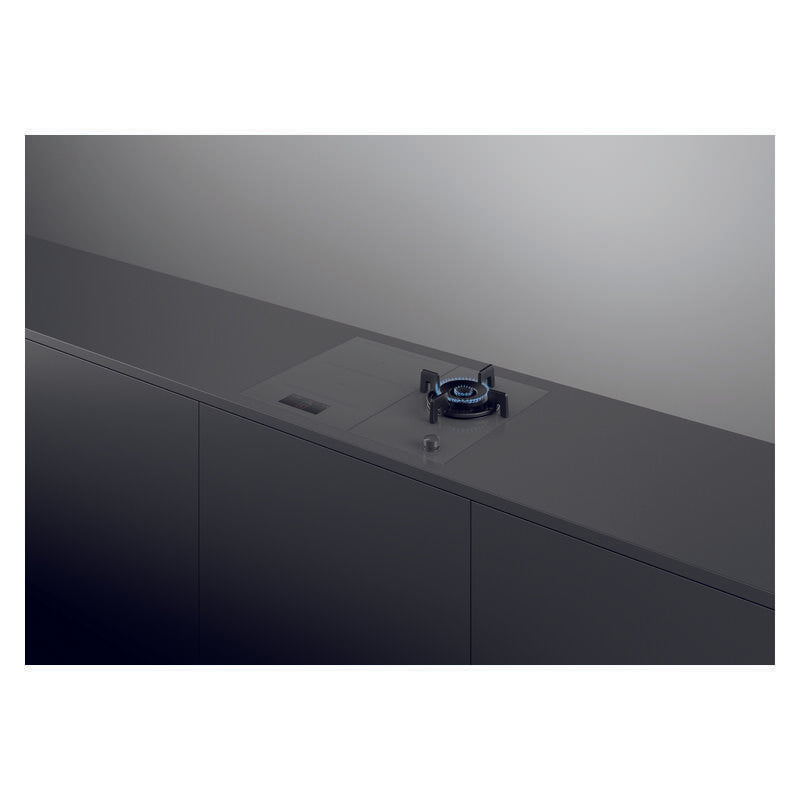 Fisher & Paykel 30cm Series 9 1 Burner Gas Cooktop NG - Grey Glass