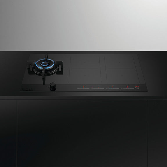 Fisher & Paykel 90cm Hybrid Gas Induction Cooktop