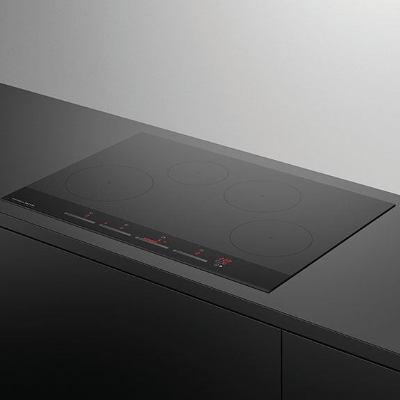 Fisher & Paykel 76cm Induction Cooktop - Black Glass
