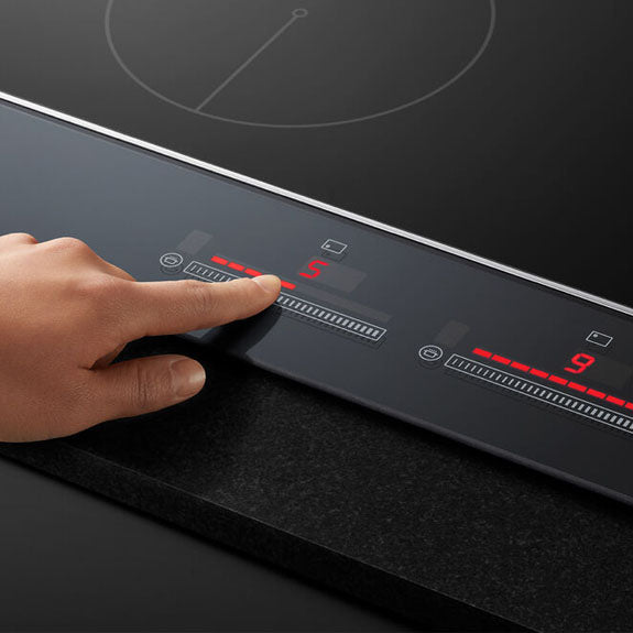 Fisher & Paykel 76cm Induction Cooktop - Black Glass