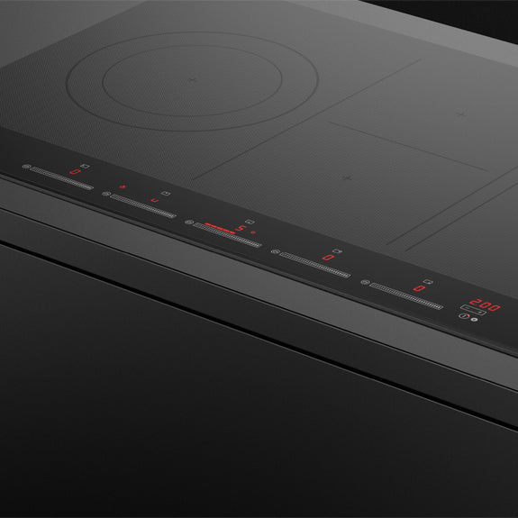 Fisher & Paykel 90cm 5 Zone Induction Cooktop - Black Glass