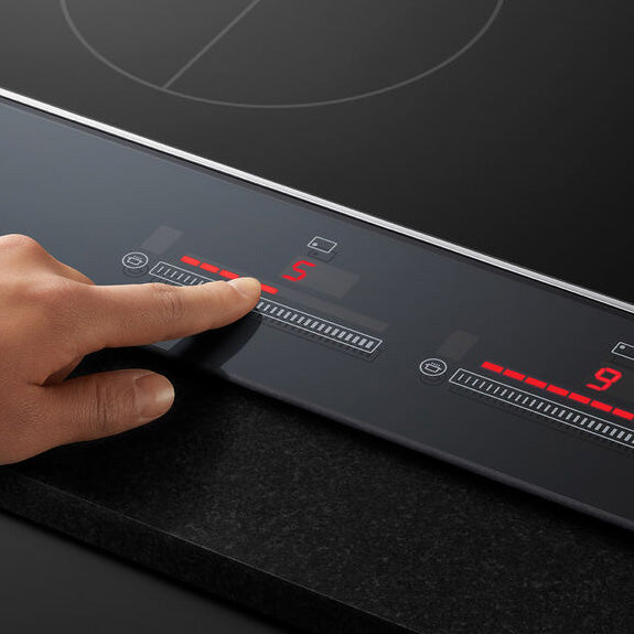 Fisher & Paykel 90cm 5-Zone Induction Cooktop with SmartZone - Black (Series 7)