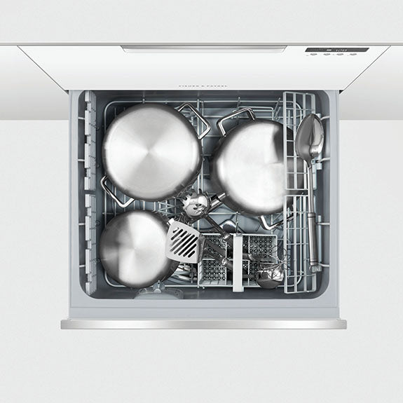 Fisher & Paykel 60cm Double Dishdrawer - White