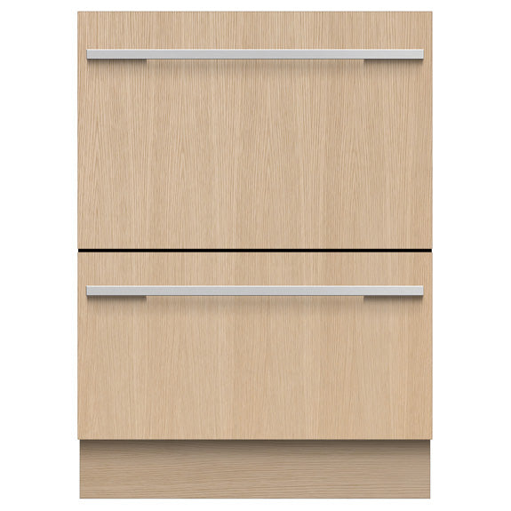 Fisher & Paykel 60cm Integrated Double DishDrawer