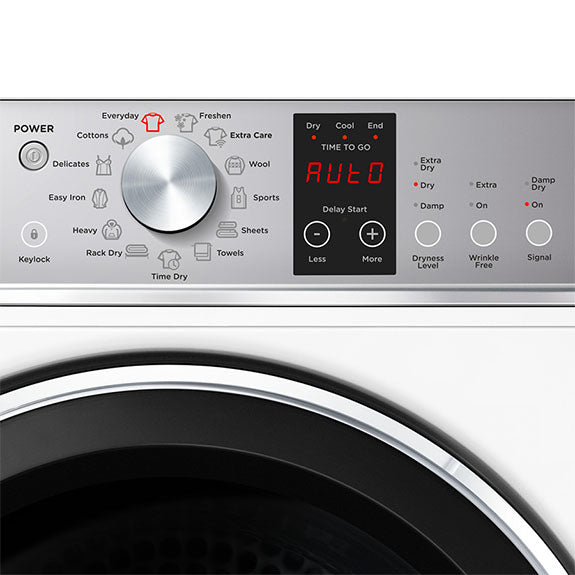 Fisher & Paykel 9kg Heat Pump Dryer - White