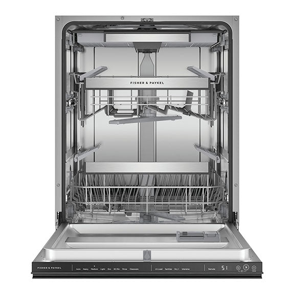 Fisher & Paykel 60cm Tall Built-Under Diswasher - Black