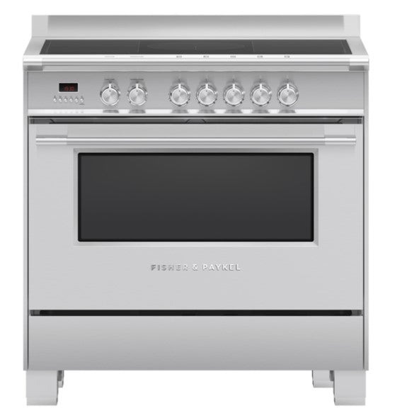 Fisher & Paykel 90cm Freestanding Induction Cooker - Stainless Steel