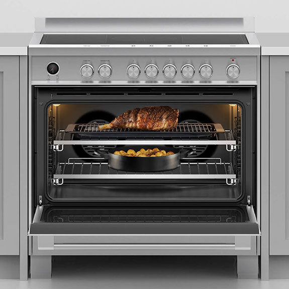 Fisher & Paykel 90cm Freestanding Induction Cooker - Stainless Steel