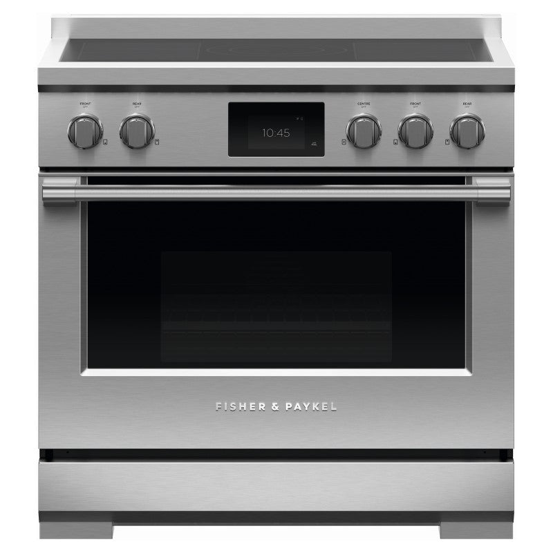 Fisher & Paykel 91cm Series 9 Professional 5 Zone Induction Pyrolytic Cooker, 2 SmartZones