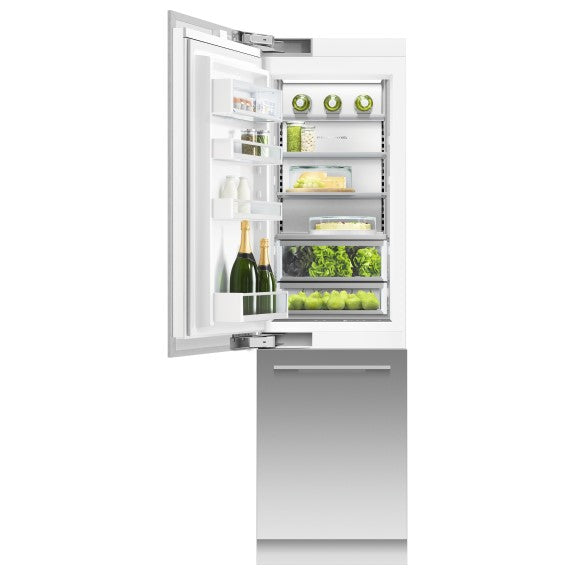Fisher & Paykel 61cm Series 11 Integrated Refrigerator Freezer, Ice & Water