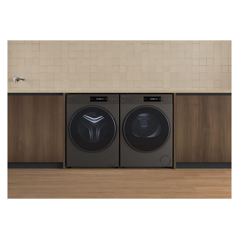 Fisher & Paykel 10kg Smart Front Load Washing Machine - Flexidose - Graphite (Series 7 - Contemporary)
