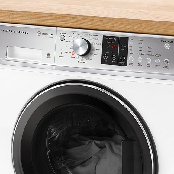 Fisher & Paykel 11kg Series 7 Front Loader Washer, Steam Care