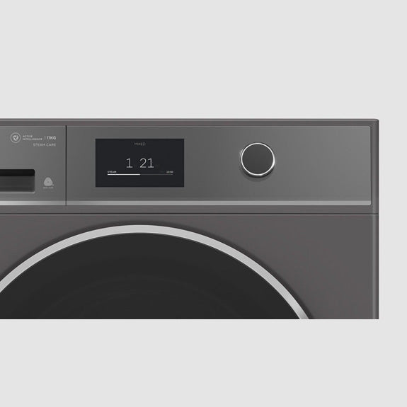 Fisher & Paykel 11kg Series 11 Front Loader Washer, ActiveIntelligence, Steam Care