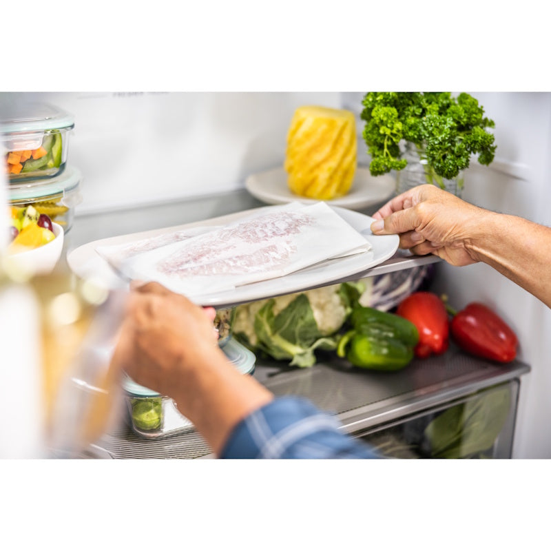 Haier 601L Quad Door Refrigerator Plumbed Ice & water