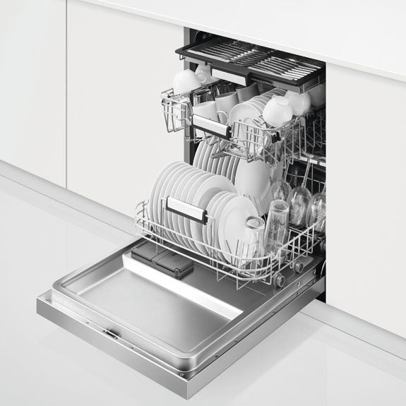 Fisher & Paykel 60cm Built-Under Dishwasher - Stainless Steel