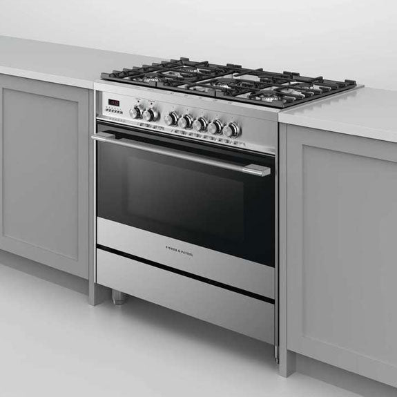 Fisher & Paykel 90cm Freestanding Cooker - Stainless Steel