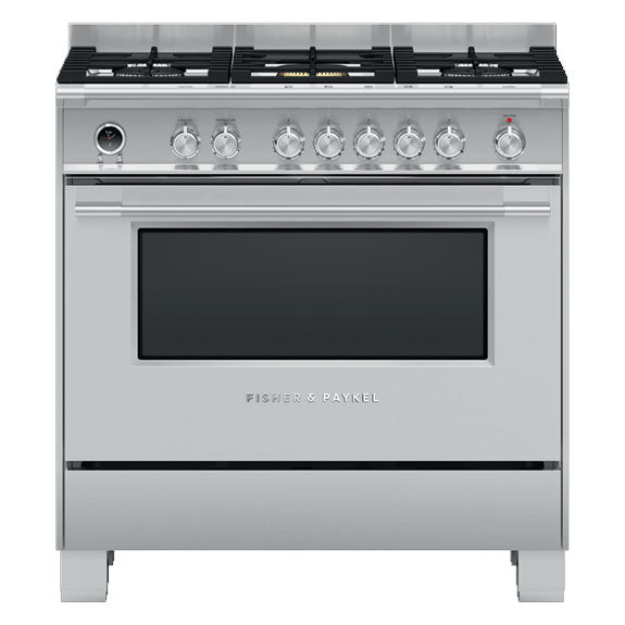 Fisher & Paykel Dual Fuel Freestanding Cooker - Stainless Steel