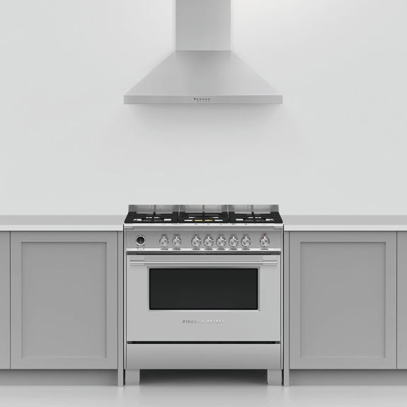 Fisher & Paykel Dual Fuel Freestanding Cooker - Stainless Steel