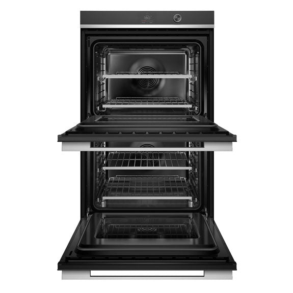 FISHERPAYKEL PYROLYTIC DOUBLE BUILT IN OVEN 76cm