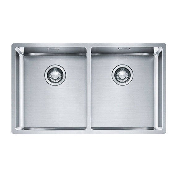 Franke Bolero Double Bowl Sink - Stainless Steel