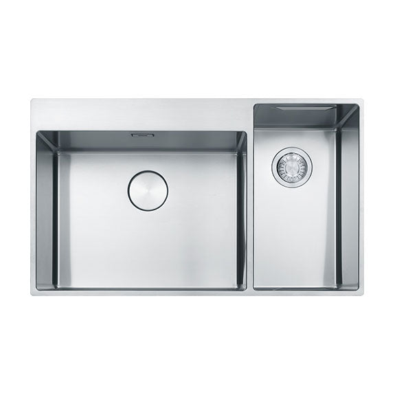 Franke Box Centre Double Bowl Sink with Hof Kit