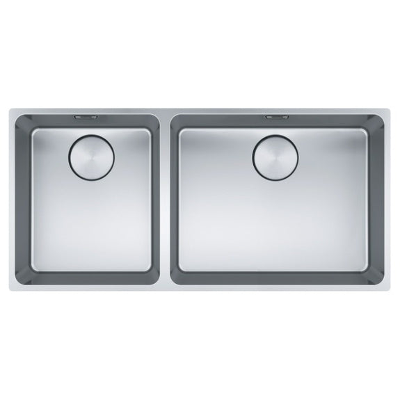 Franke Mythos Double Bowl - Stainless Steel