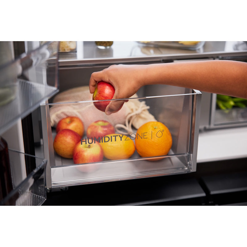 Haier 601L Quad Door Refrigerator Plumbed Ice & water