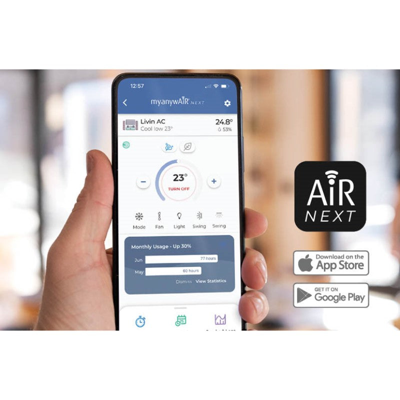 Fujitsu 5kw/6kw Reverse Cycle Inverter Lifestyle Next Air Conditioner