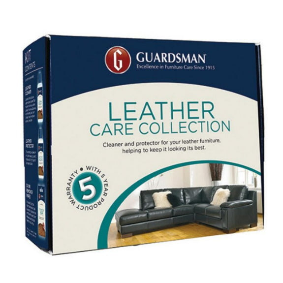 Guardsman Leather Lounge Care Cleaning Collection - 1 Seater