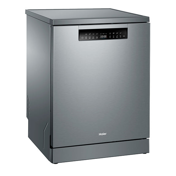 Haier 60cm Freestanding Dishwasher with Steam - Satina