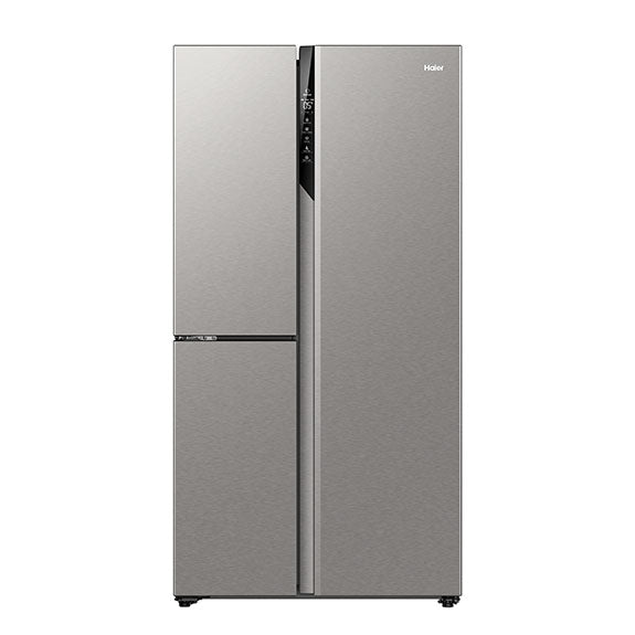 Haier 575 Litre S+ 3 Door Refrigerator Freezer - Stainless Steel