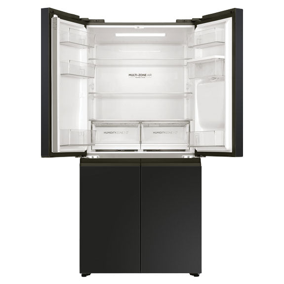 Haier 508 Litre Quad Door Refrigerator - Black
