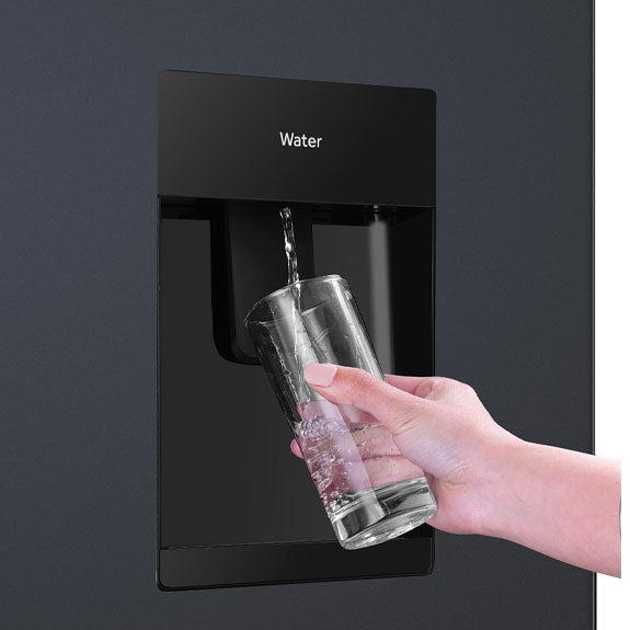 Haier 508 Litre Quad Door Refrigerator - Black