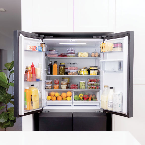 Haier 508 Litre Quad Door Refrigerator - Black