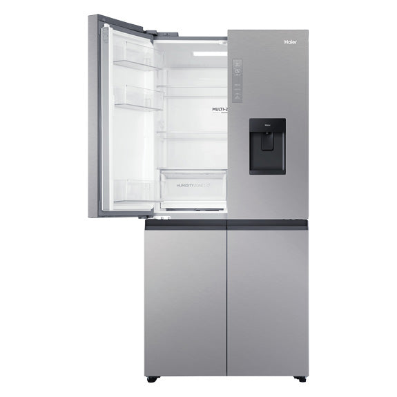 Haier 508 Litre Quad Door Refrigerator - Stainless Steel