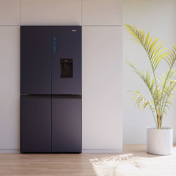 Haier 507 Litre Quad Door Refrigerator - Black