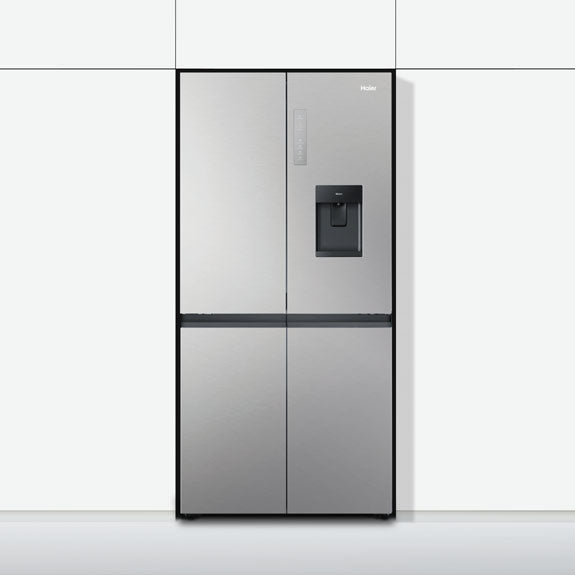 Haier 507 Litre Quad Door Refrigerator - Stainless Steel