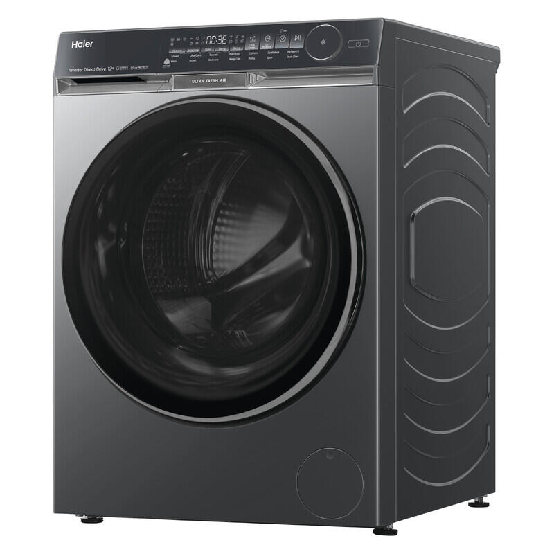 Haier 12kg 500 Series Front Load Washing Machine Ultra Fresh Air - Dark