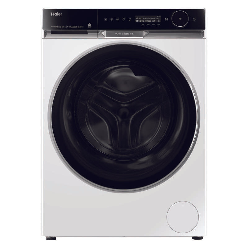 Haier 12Kg 600 Series Front Loader Washing Machine - White