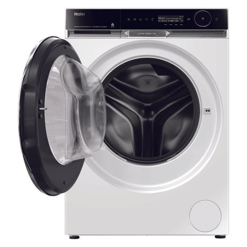 Haier 12Kg 600 Series Front Loader Washing Machine - White